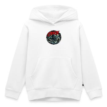 Das Knacken der Meere - Kinder Premium Organic Hoodie - Weiß - Vorne - AI Model Kid Female (0cm)