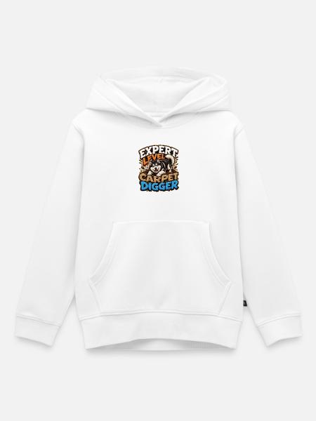 Alaskan Malamute - Kinder Premium Organic Hoodie - Weiß