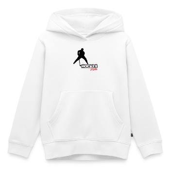 Hockey Team - Kinder Premium Organic Hoodie - Weiß - Vorne - AI Model Kid Female (0cm)