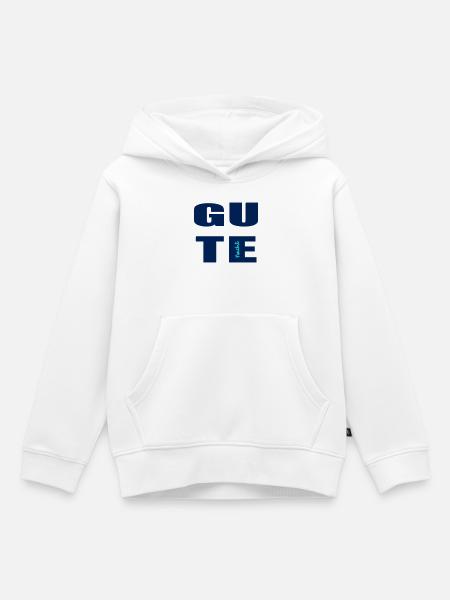Gute Nacht - Kinder Premium Organic Hoodie - Weiß
