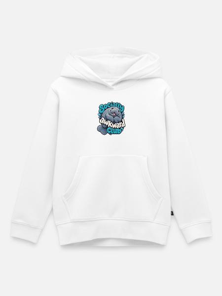 Manati - Kinder Premium Organic Hoodie - Weiß