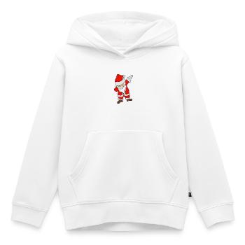 Dabbing Dancing Nicholas - Kids Premium Organic Hoodie - white - Front - AI Model Kid Female (0cm)