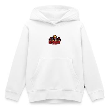 Go Kart Hobby Roter Blitz - Kinder Premium Organic Hoodie - Weiß - Vorne - AI Model Kid Female (0cm)