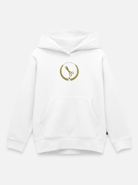 Sewing / Nähen / Couture - Kinder Premium Organic Hoodie - Weiß