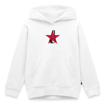 Windsurfen / Windsurfer / Windsurf / Windsurfing - Kinder Premium Organic Hoodie - Weiß - Vorne - AI Model Kid Female (0cm)