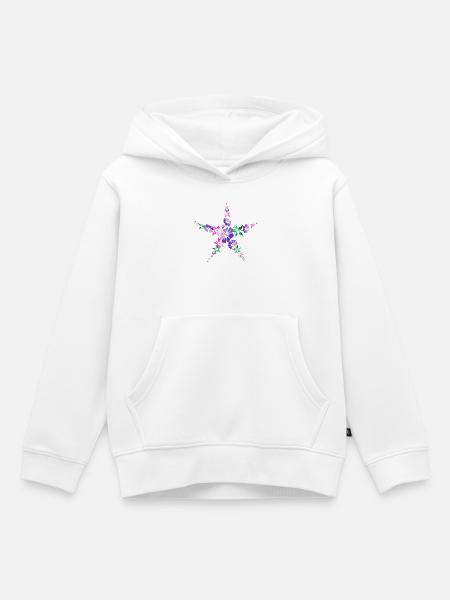 Polynesien - Kinder Premium Organic Hoodie - Weiß
