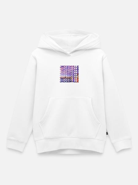 Jacksonville Florida Usa - Kinder Premium Organic Hoodie - Weiß