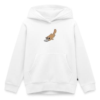 Schnabeltier - Kinder Premium Organic Hoodie - Weiß - Vorne - AI Model Kid Female (0cm)