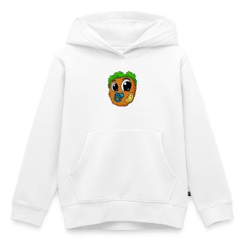 Baby Schnitzel - Kinder Premium Organic Hoodie - Weiß - Vorne - AI Model Kid Female (0cm)