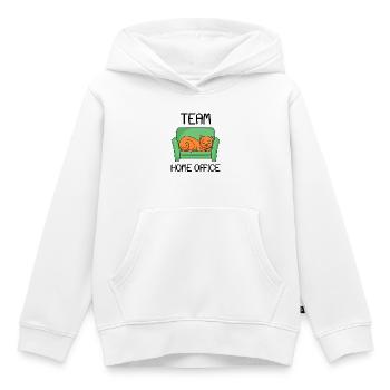Home Office - Kinder Premium Organic Hoodie - Weiß - Vorne - AI Model Kid Female (0cm)