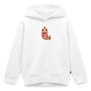 Baby Fisch - Kinder Premium Organic Hoodie - Weiß - Vorne - AI Model Kid Female (0cm)