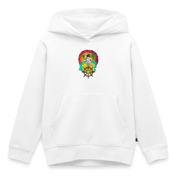 Seeräuber Piraten Freibeuter Möwe Piraterie Kind - Kinder Premium Organic Hoodie - Weiß - Vorne - AI Model Kid Female (0cm)