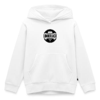 Holzfäller - Kinder Premium Organic Hoodie - Weiß - Vorne - AI Model Kid Female (0cm)