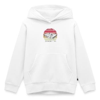 Fußball Groundhopping Stadion Fußballstadion Fan - Kinder Premium Organic Hoodie - Weiß - Vorne - AI Model Kid Female (0cm)
