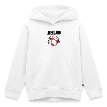 LIFEGUARD - Rettungsschwimmer - Kids Premium Organic Hoodie - white - Front - AI Model Kid Female (0cm)