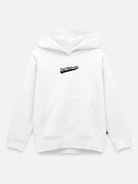 Billard Pool - Kinder Premium Organic Hoodie - Weiß