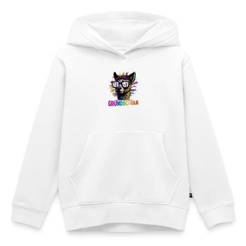 Hasta La Vista Einschulung 5.Klasse Lama Alpaka - Kinder Premium Organic Hoodie - Weiß - Vorne - AI Model Kid Female (0cm)