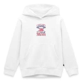 Lacrosse Spieler Mutter - Kinder Premium Organic Hoodie - Weiß - Vorne - AI Model Kid Female (0cm)