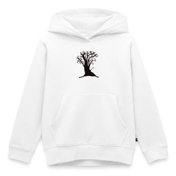 Baum Botanik Laubbaum Wald Natur Wildnis Holz Co2 - Kinder Premium Organic Hoodie - Weiß - Vorne - AI Model Kid Female (0cm)