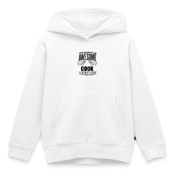 Koch Koch Koch Koch - Kinder Premium Organic Hoodie - Weiß - Vorne - AI Model Kid Female (0cm)