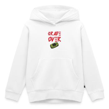 Game Over: Abschluss gewonnen! - Kinder Premium Organic Hoodie - Weiß - Vorne - AI Model Kid Female (0cm)
