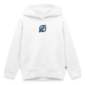 Éleveur d’oiseaux Ornithologue Ornithologue Ornithologue - Sweat Premium à capuche enfant bio - blanc - Devant - AI Model Kid Female (0cm)