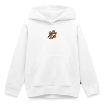 Éleveur d’oiseaux Ornithologue Ornithologue Ornithologue - Sweat Premium à capuche enfant bio - blanc - Devant - AI Model Kid Female (0cm)