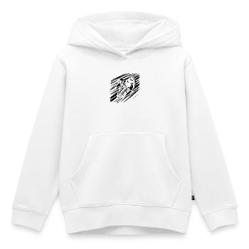 Cyclist - Kids Premium Organic Hoodie - white - Front - AI Model Kid Female (0cm)