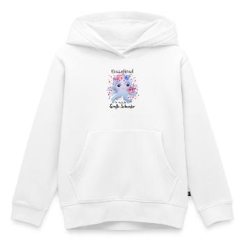 Nachwuchs Verkünden Ich Werde Große Schwester 2027 - Kinder Premium Organic Hoodie - Weiß - Vorne - AI Model Kid Female (0cm)