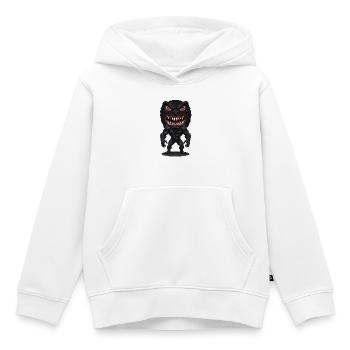 Ätzender Riesenghul Halloween - Kinder Premium Organic Hoodie - Weiß - Vorne - AI Model Kid Female (0cm)