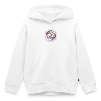 Little Breaker – Children's Hip-Hop Street Style - Kids Premium Organic Hoodie - white - Front - AI Model Kid Female (0cm)