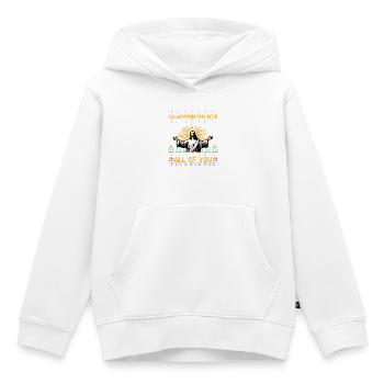 Disappointments All Of You Jesus Xmas - Kids Premium Organic Hoodie - white - Front - AI Model Kid Female (0cm)