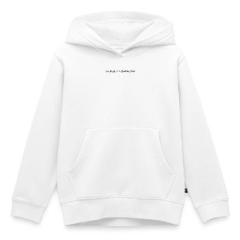 10-jähriges Jubiläum, 10-jähriges Jubiläum - Kinder Premium Organic Hoodie - Weiß - Vorne - AI Model Kid Female (0cm)