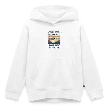 Board Game Joke Funny Board Game - Kinder Premium Organic Hoodie - Weiß - Vorne - AI Model Kid Female (0cm)