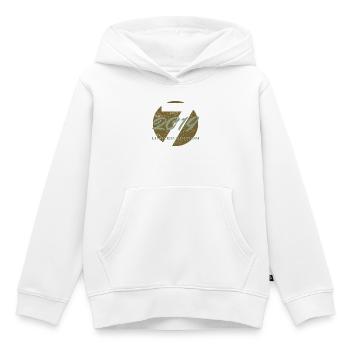 7e anniversaire 2019 cadeau garçons et filles - Sweat Premium à capuche enfant bio - blanc - Devant - AI Model Kid Female (0cm)