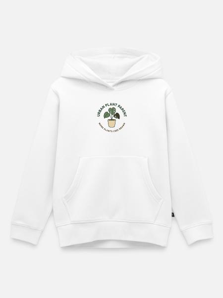 Urban Plant Parent - Kinder Premium Organic Hoodie - Weiß