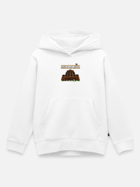 Dub Reggae Music - Kinder Premium Organic Hoodie - Weiß