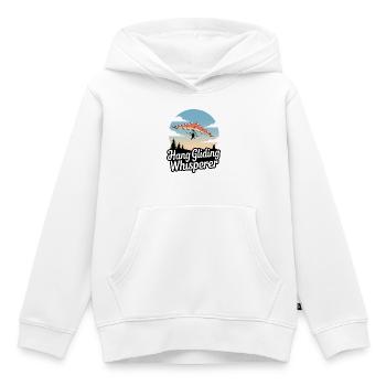 Deltaplane, deltaplane, amateurs de sports aériens - Sweat Premium à capuche enfant bio - blanc - Devant - AI Model Kid Female (0cm)