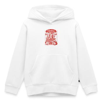 50s Valentine's milkshake for lovers - Kids Premium Organic Hoodie - white - Front - AI Model Kid Female (0cm)