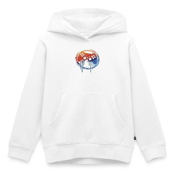 retro gamer - Kinder Premium Organic Hoodie - Weiß - Vorne - AI Model Kid Female (0cm)