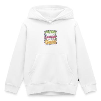 Étudiant en pharmacie, je suis là pour la pharmacie - Sweat Premium à capuche enfant bio - blanc - Devant - AI Model Kid Female (0cm)