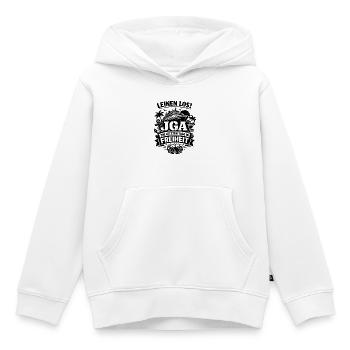 Cast off! Bachelor party on the high seas - Kids Premium Organic Hoodie - white - Front - AI Model Kid Female (0cm)