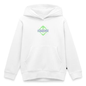 Oberhausen Stadt Deutschland Retro Zeche Souvenir - Kinder Premium Organic Hoodie - Weiß - Vorne - AI Model Kid Female (0cm)