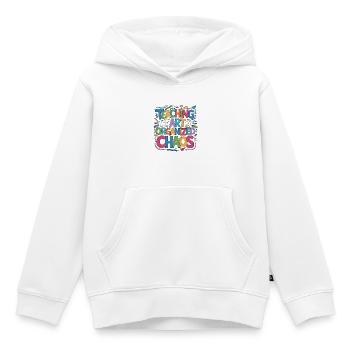 Elementary Teacher Teaching The Art Of Education - Kids Premium Organic Hoodie - white - Front - AI Model Kid Female (0cm)