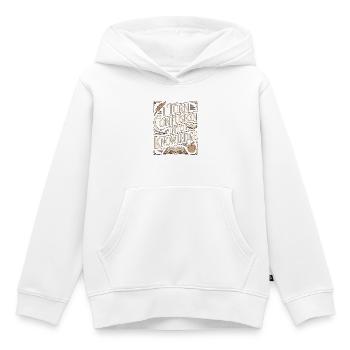 Professeur de lycée Je transforme la confusion en enseignement - Sweat Premium à capuche enfant bio - blanc - Devant - AI Model Kid Female (0cm)