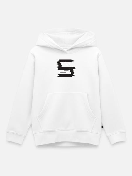 5 - Kinder Premium Organic Hoodie - Weiß