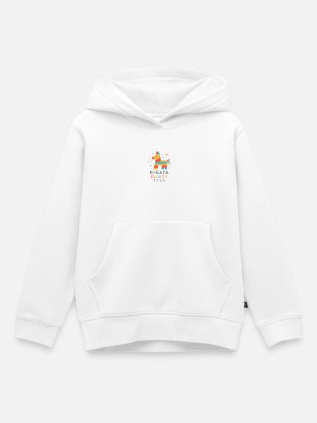 Pinata Party 2026 - Kinder Premium Organic Hoodie - Weiß