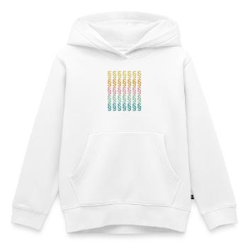 Paragraphes pour les étudiants en droit et les avocats - Sweat Premium à capuche enfant bio - blanc - Devant - AI Model Kid Female (0cm)