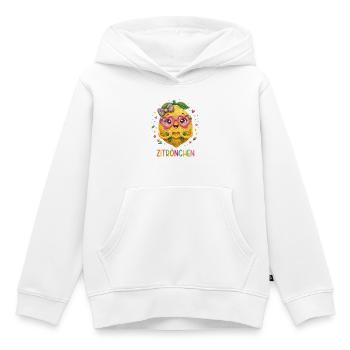 Lemon Lemon Lemon - Kids Premium Organic Hoodie - white - Front - AI Model Kid Female (0cm)