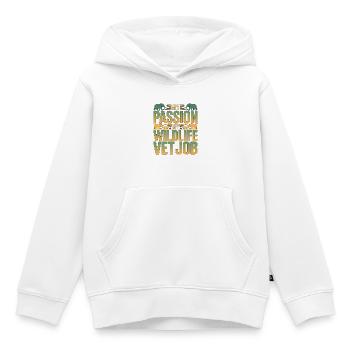 Wildlife Vet My Passion My Wildlife Rehabilitation - Kinder Premium Organic Hoodie - Weiß - Vorne - AI Model Kid Female (0cm)